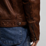 Collins - Men's leather jacket