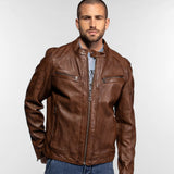 Collins - Men's leather jacket
