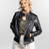 Jody - Blouson cuir femme