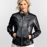 Jody - Blouson cuir femme