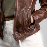 Jody - Blouson cuir femme