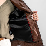 Jody - Blouson cuir femme