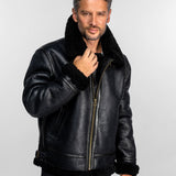 Bombardier - Blouson aviateur cuir homme