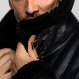 Bombardier - Blouson aviateur cuir homme