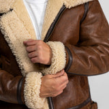 Bombardier - Blouson aviateur cuir homme