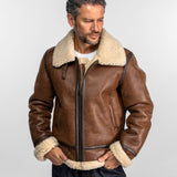 Bombardier - Blouson aviateur cuir homme