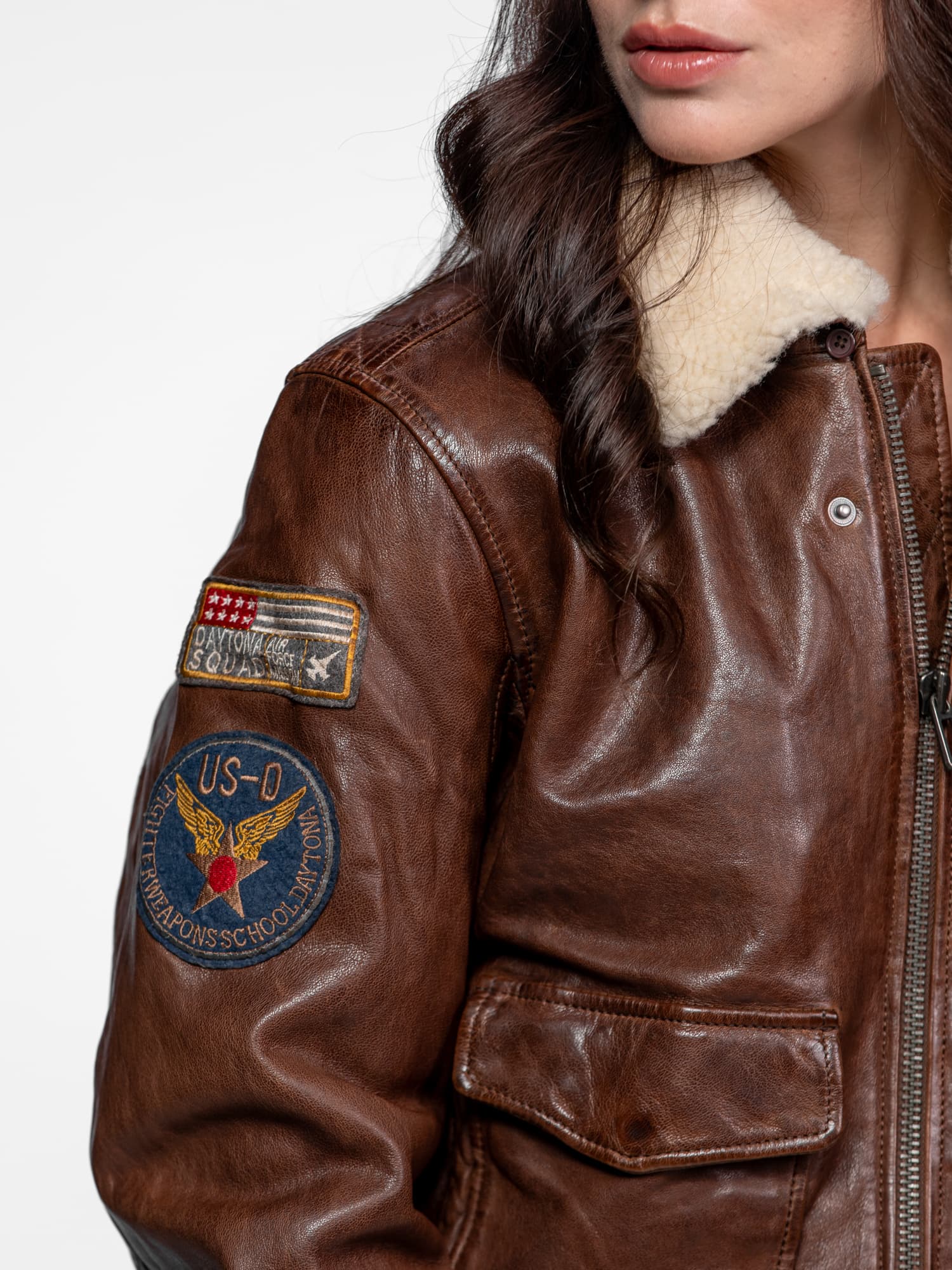 Blouson biker en cuir - Homme | MANGO OUTLET France métropolitaine Blouson biker en cuir - Homme | MANGO OUTLET France métropolitaine