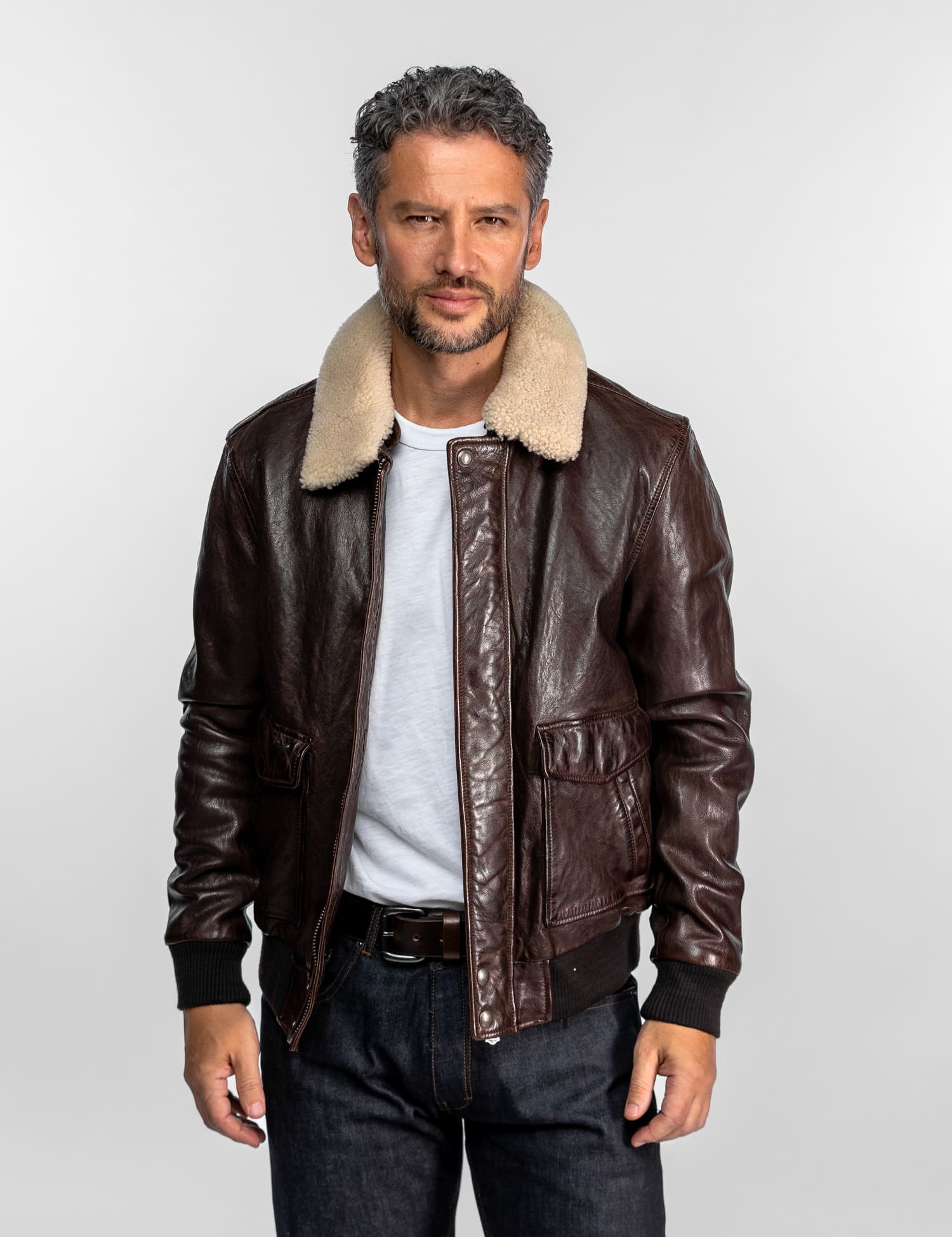 Corsair - Blouson aviateur cuir homme
