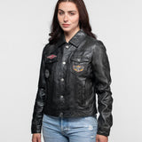 Jeans - Veste cuir von dutch