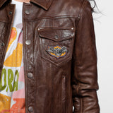 Jeans - Veste cuir von dutch