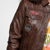 Jeans - Veste cuir von dutch