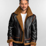 Bombardier dfh - Blouson cuir homme