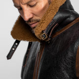 Bombardier dfh - Blouson cuir homme