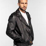 Golberg - Men's leather biker jacket