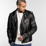 Golberg - Men's leather biker jacket