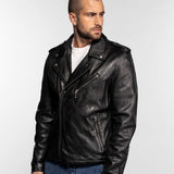 Golberg - Men's leather biker jacket