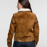 Trucky - Blouson western cuir femme