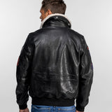 Mythic - Blouson air force cuir homme