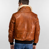 Mythic - Blouson air force cuir homme