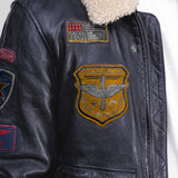 Mythic - Blouson air force cuir homme