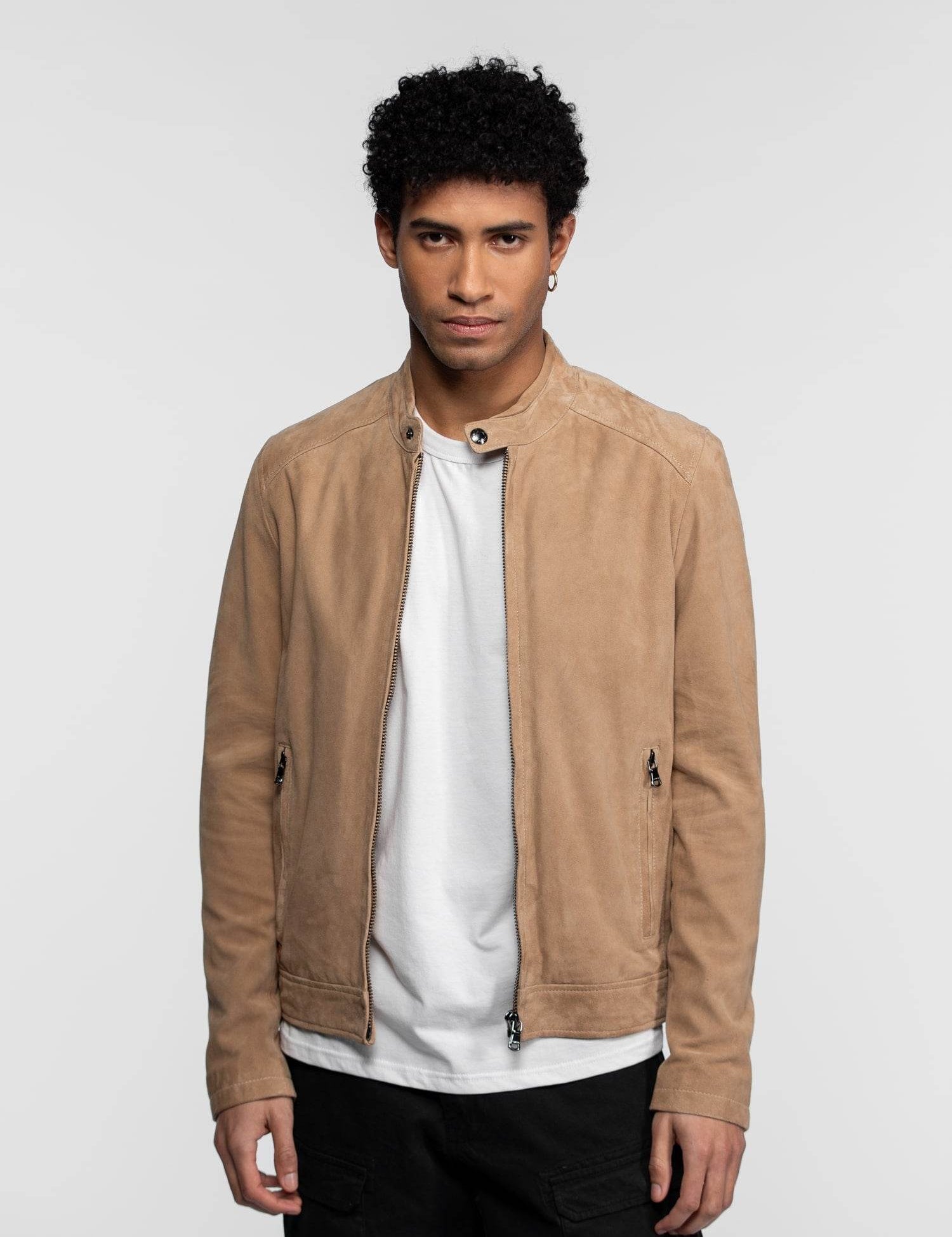 Delf - Veste en daim homme