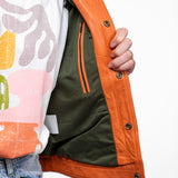 Asya - Women's vintage leather jacket