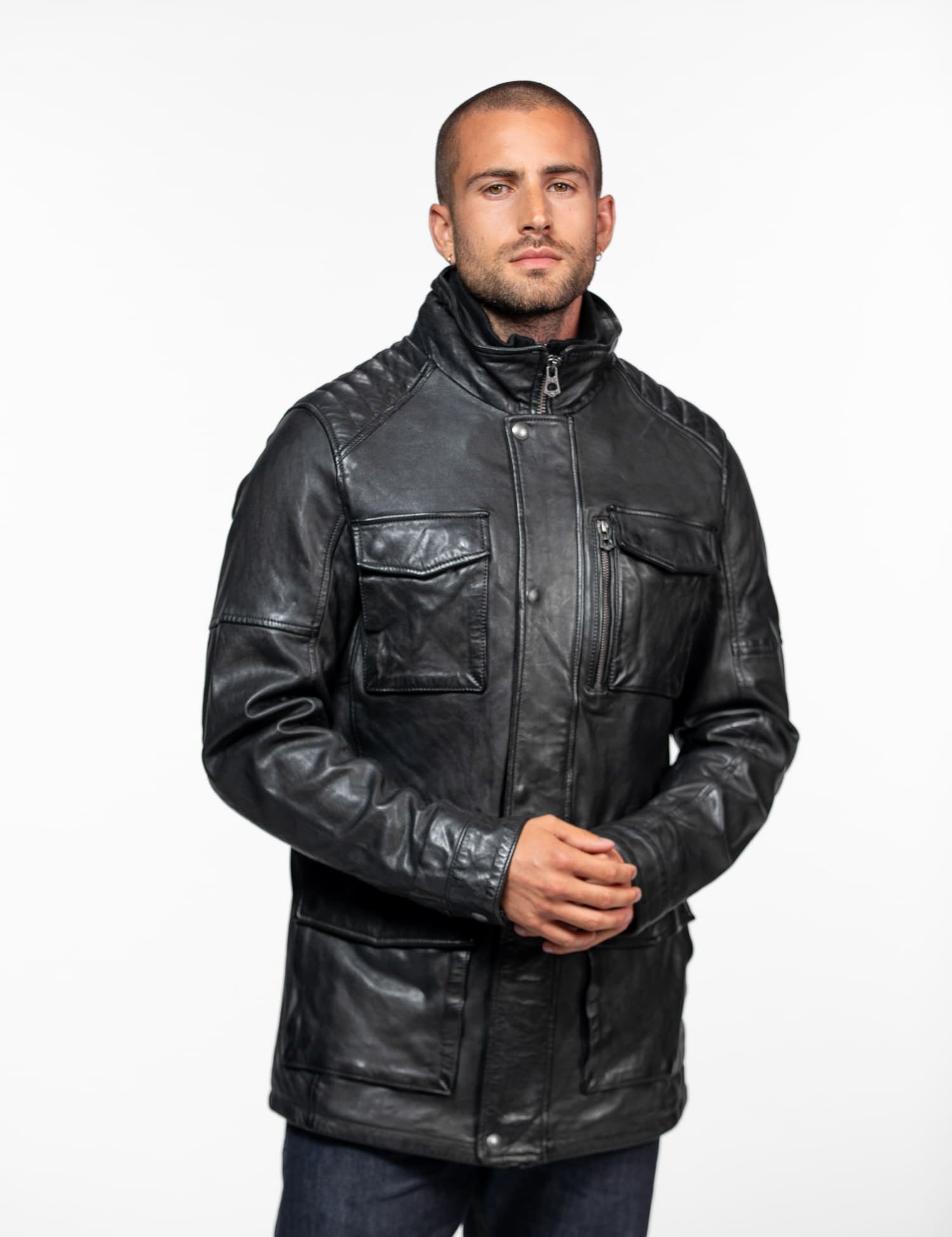 Rodeo - Veste cuir homme