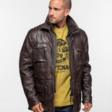 Rodeo - Veste cuir homme