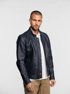 Mercer - Blouson cuir homme