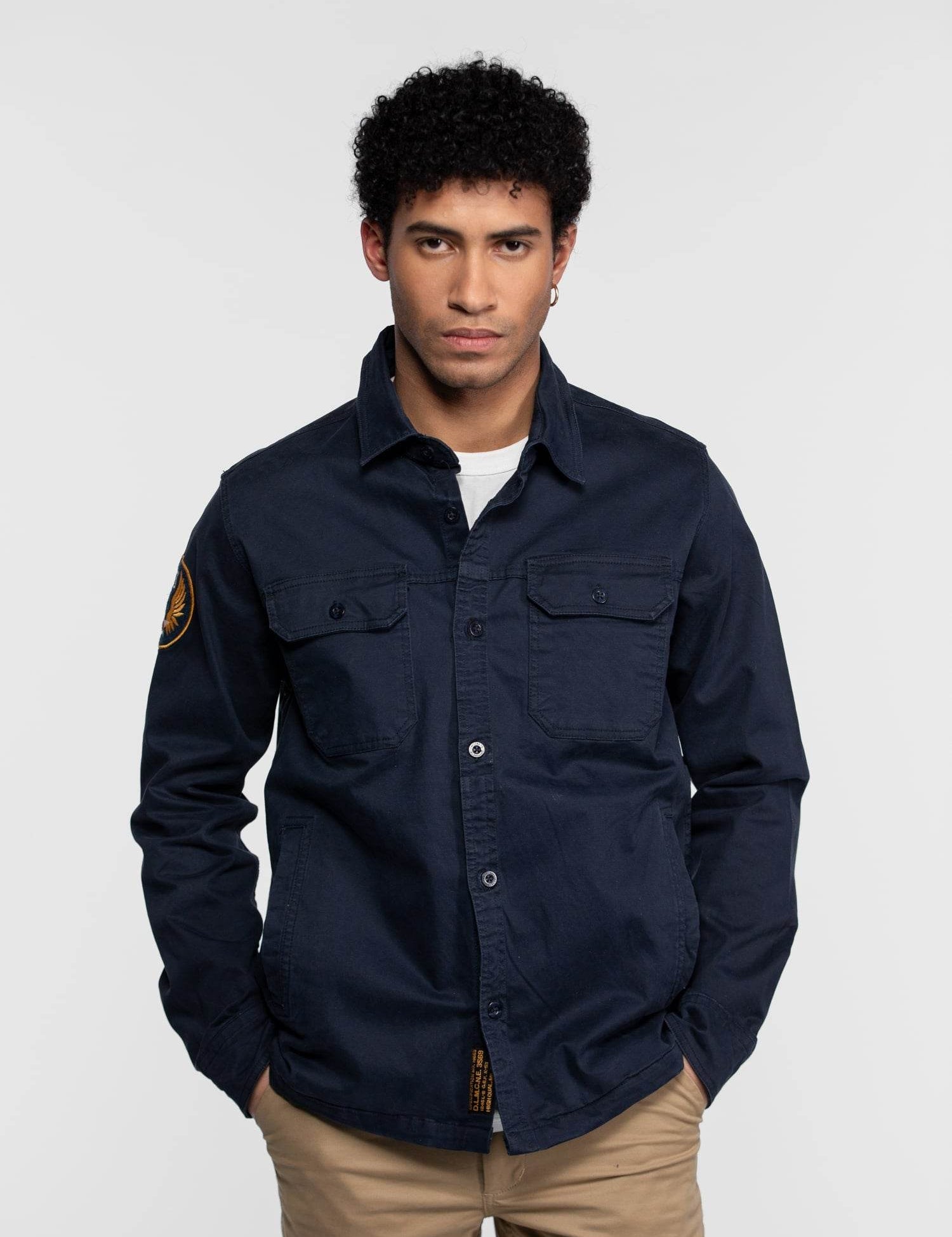 Comcast - Chemise militaire homme