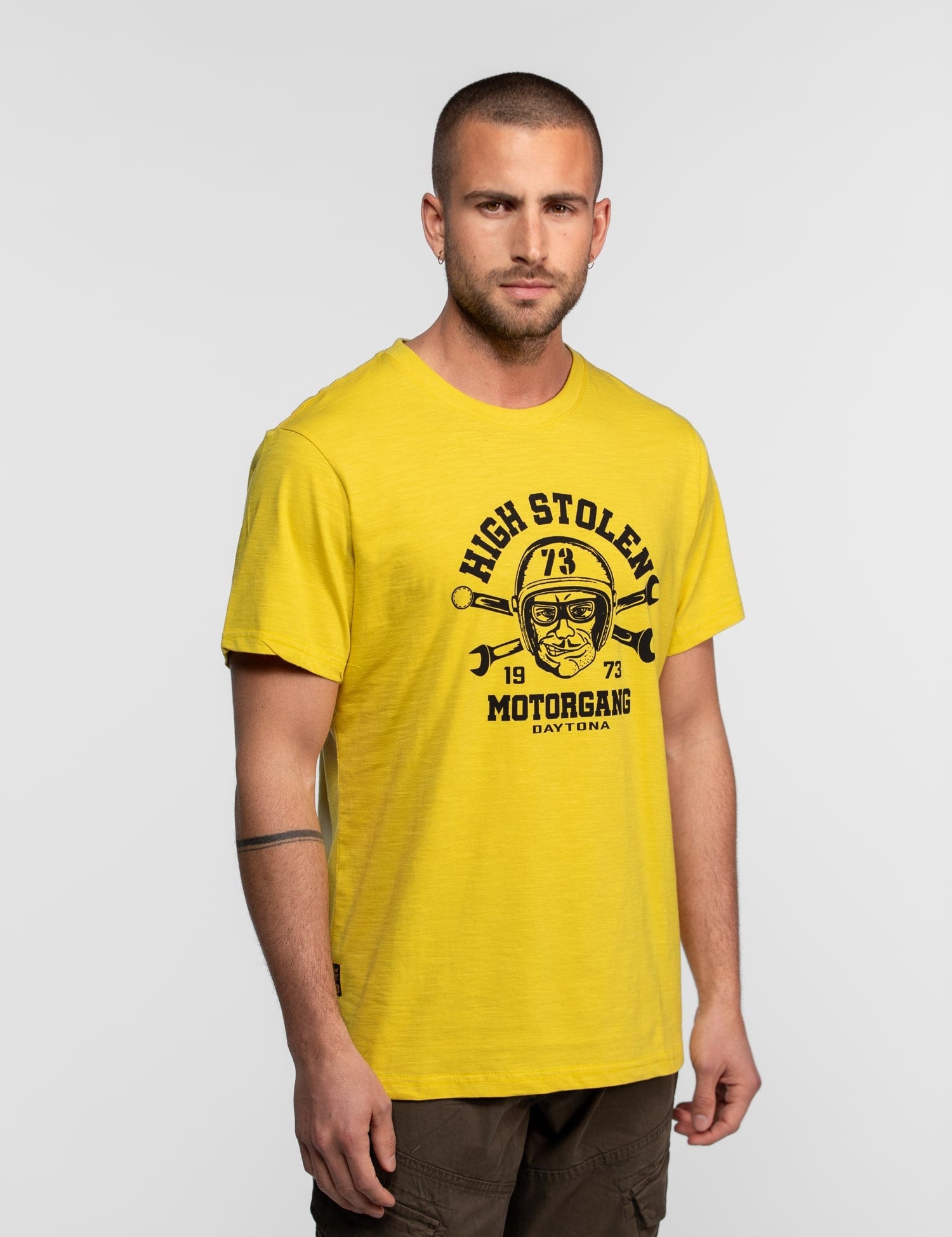 Monroe - T-shirt moto vintage