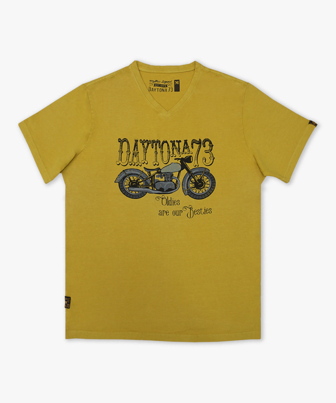 Kooskiar - T-shirt moto vintage