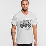 Kooskiar - T-shirt moto vintage