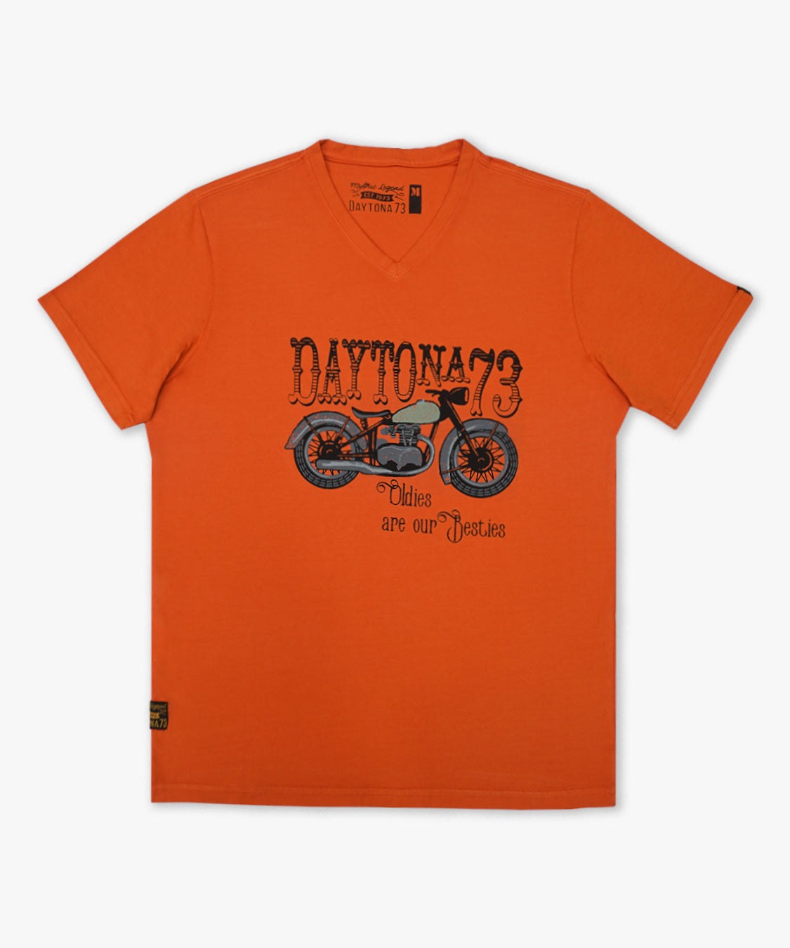 Kooskiar - T-shirt moto vintage