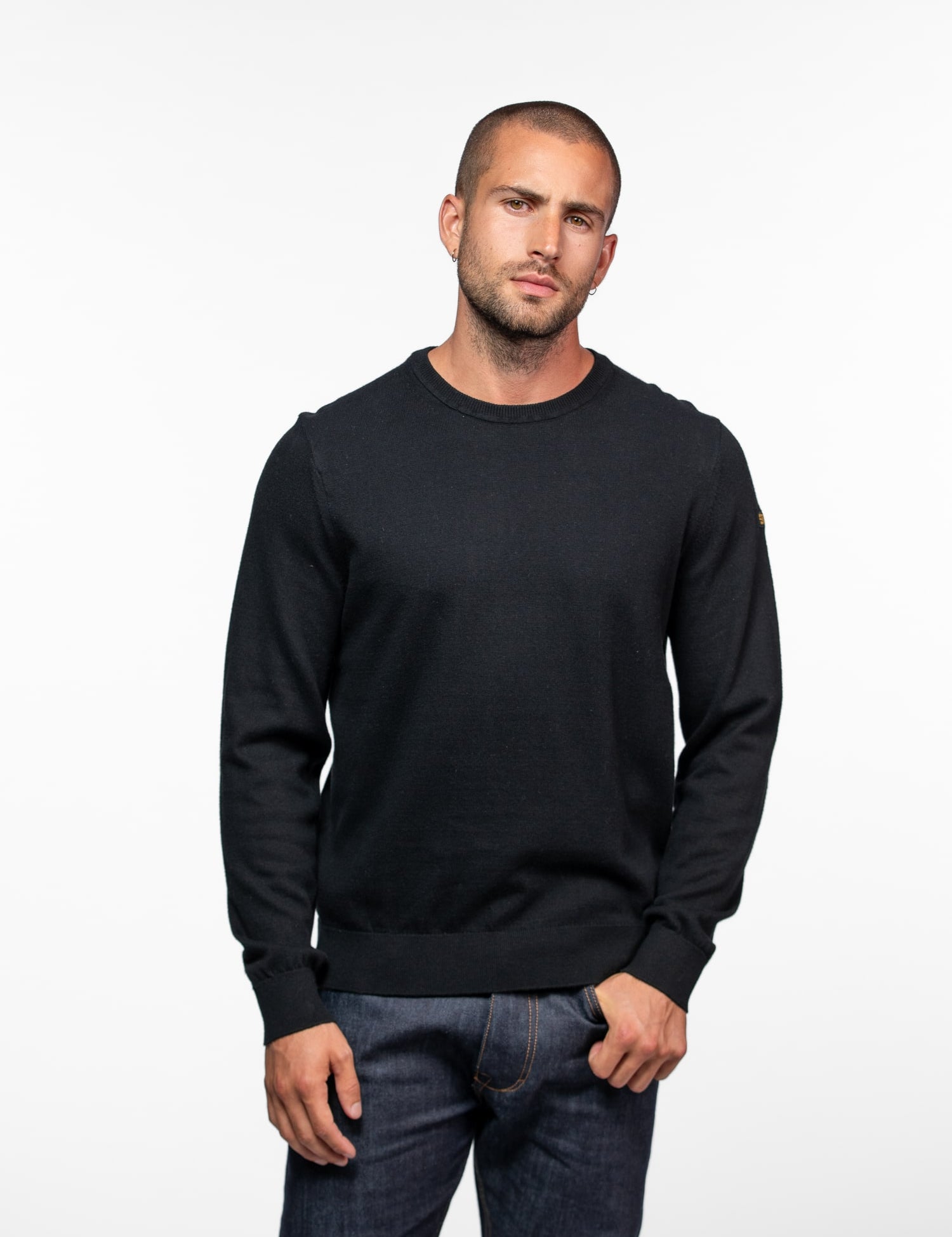 Amick - Pull cachemire col rond
