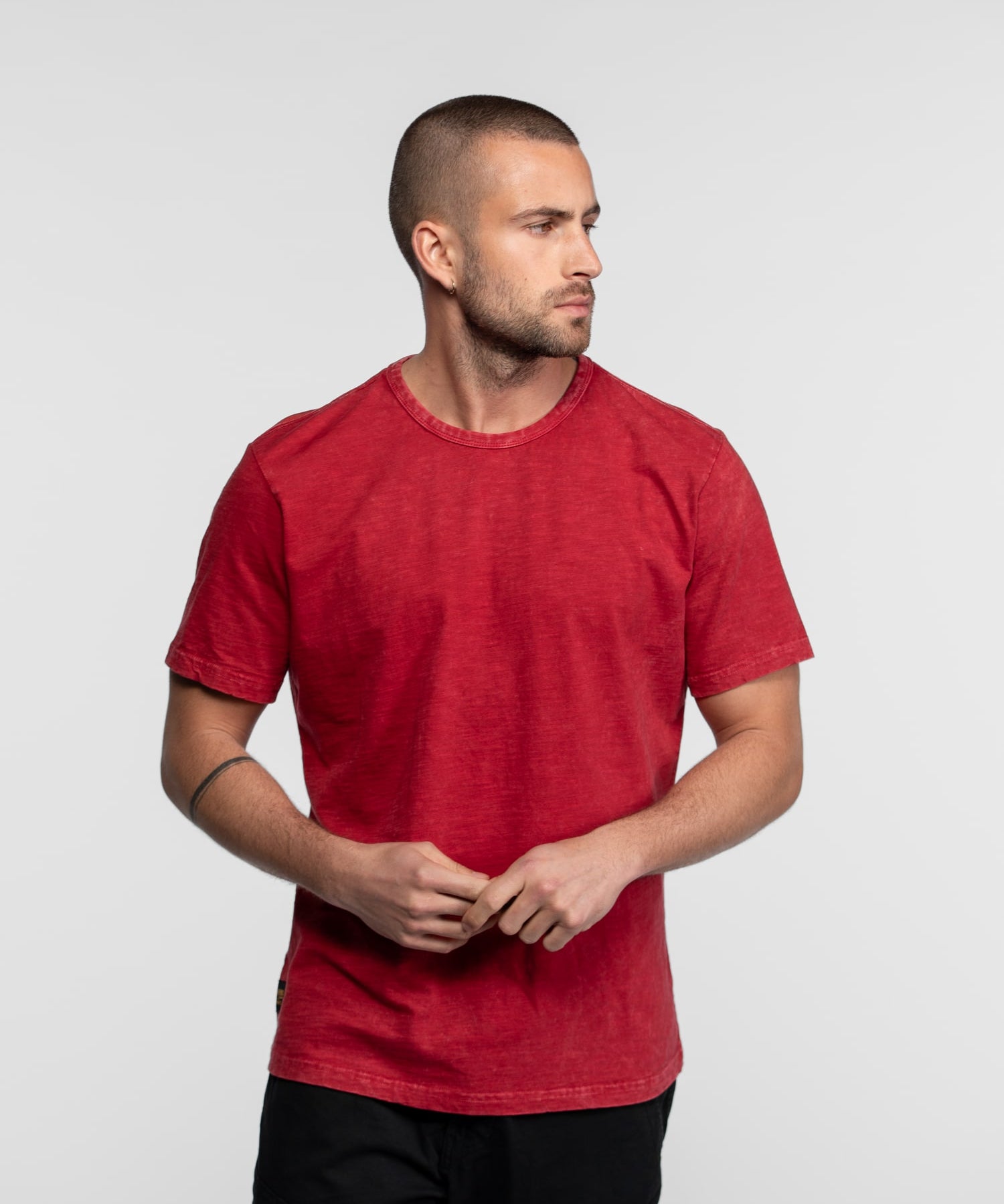 Arjun - T-shirt délavé homme