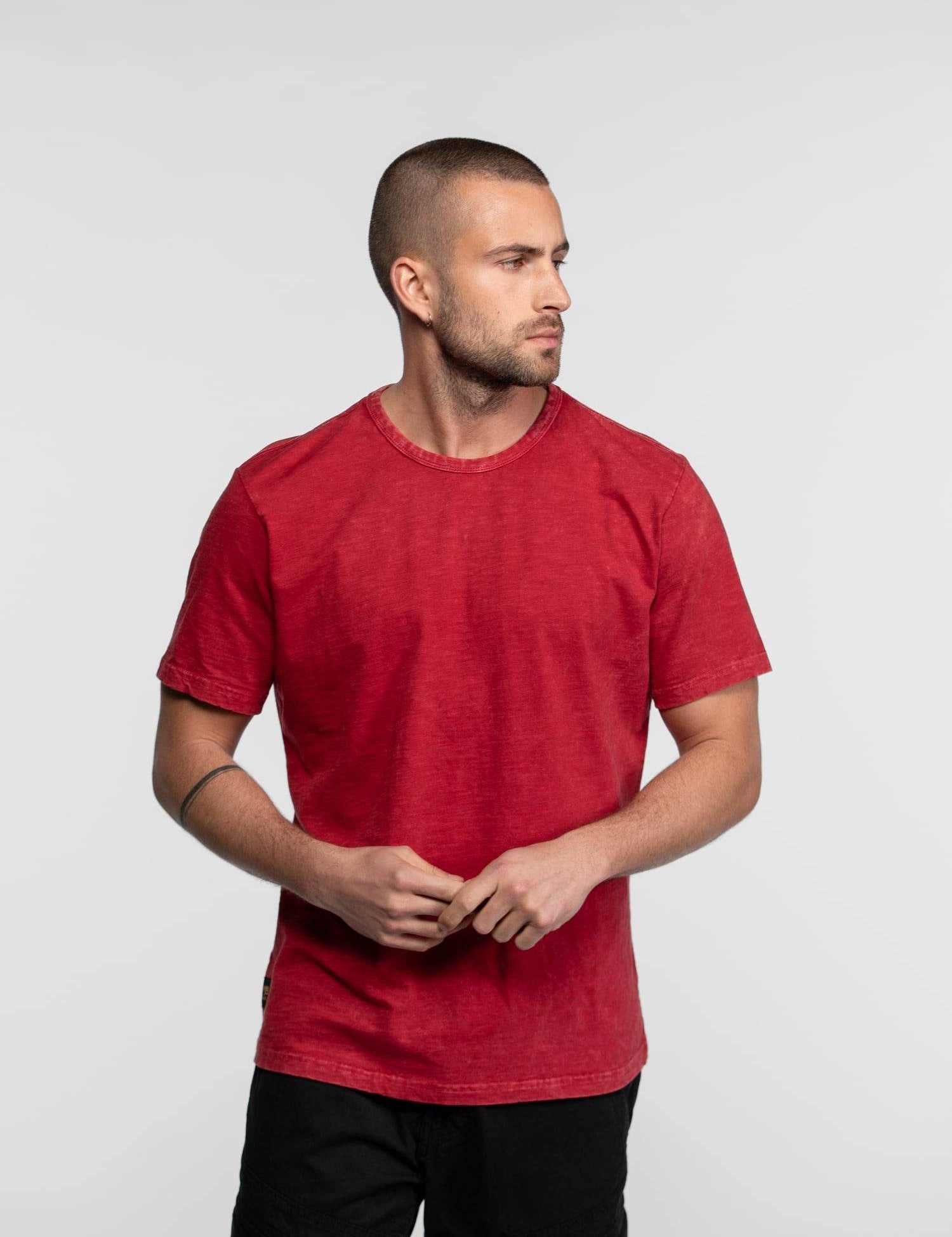 Arjun - T-shirt délavé homme