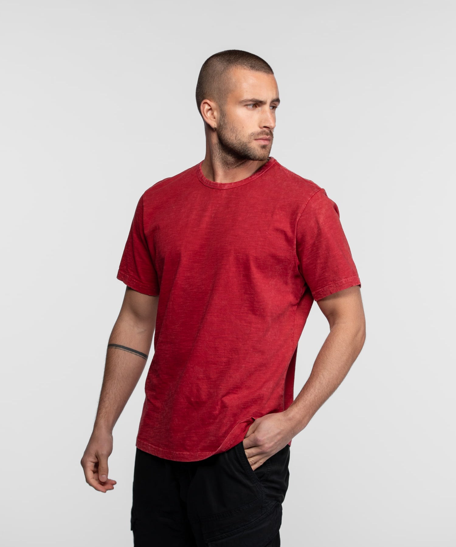 Arjun - T-shirt délavé homme