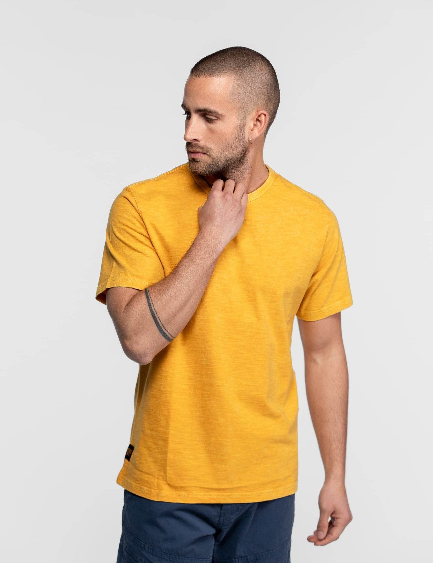 Arjun - T-shirt délavé homme