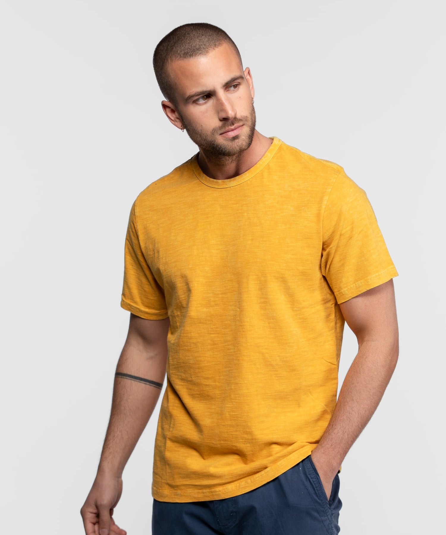 Arjun - T-shirt délavé homme