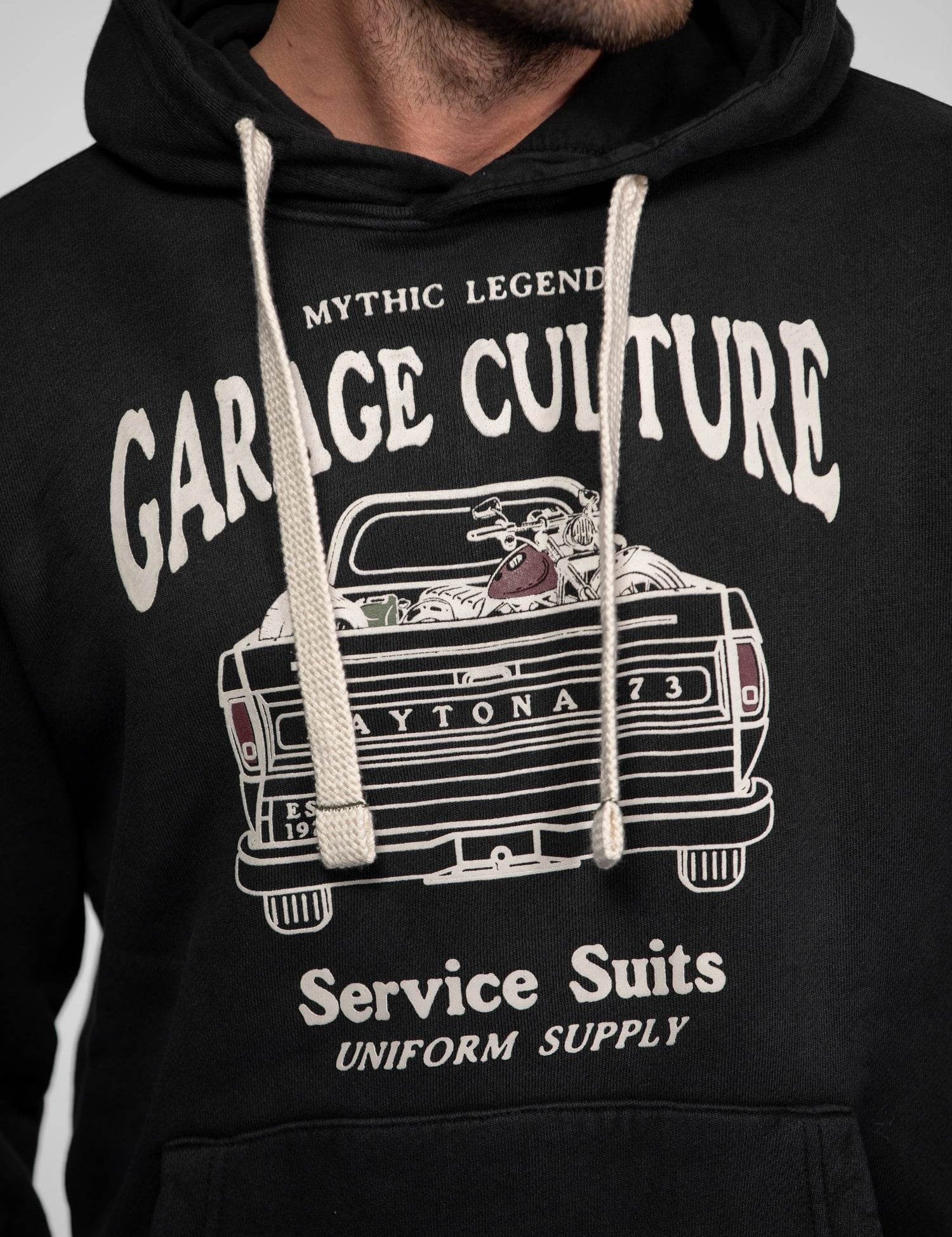 Tony - Sweat capuche garage custom