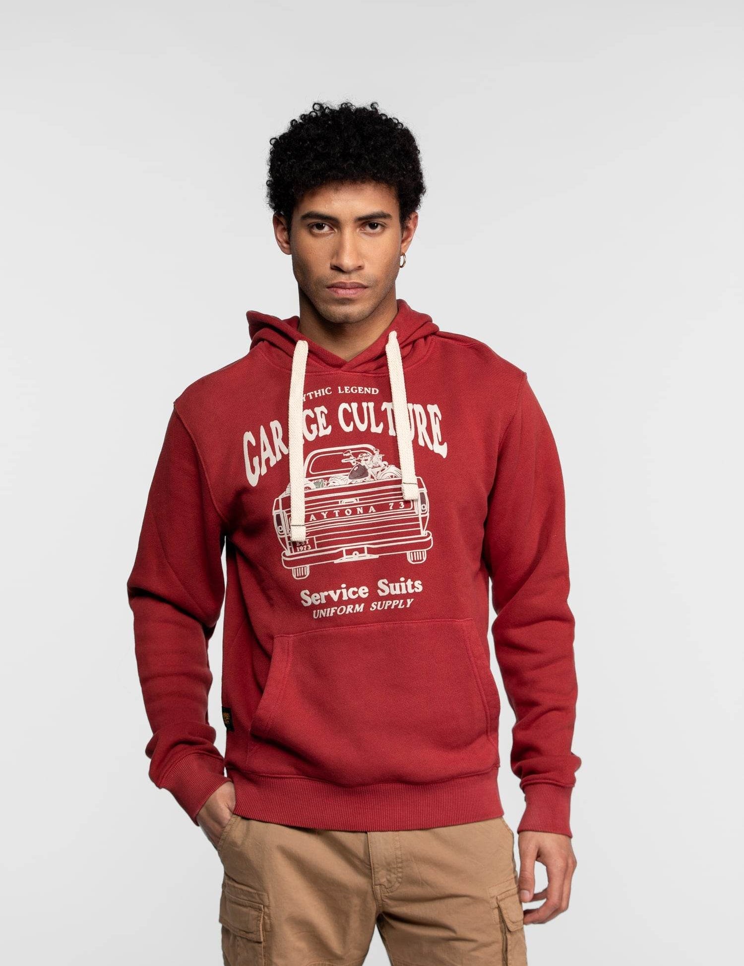 Tony - Sweat capuche garage custom