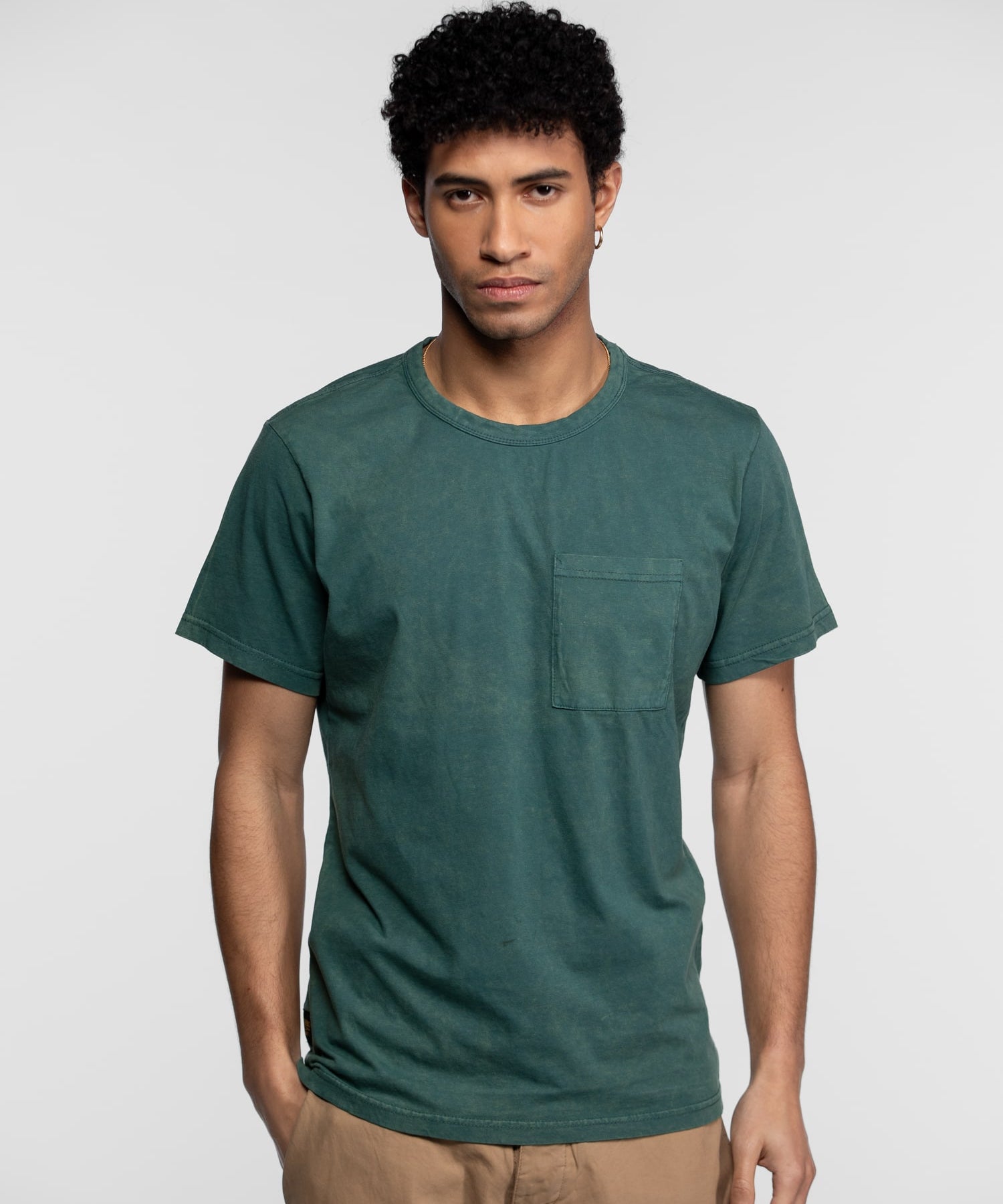 Saul - T-shirt delave homme