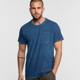 Saul - T-shirt delave homme