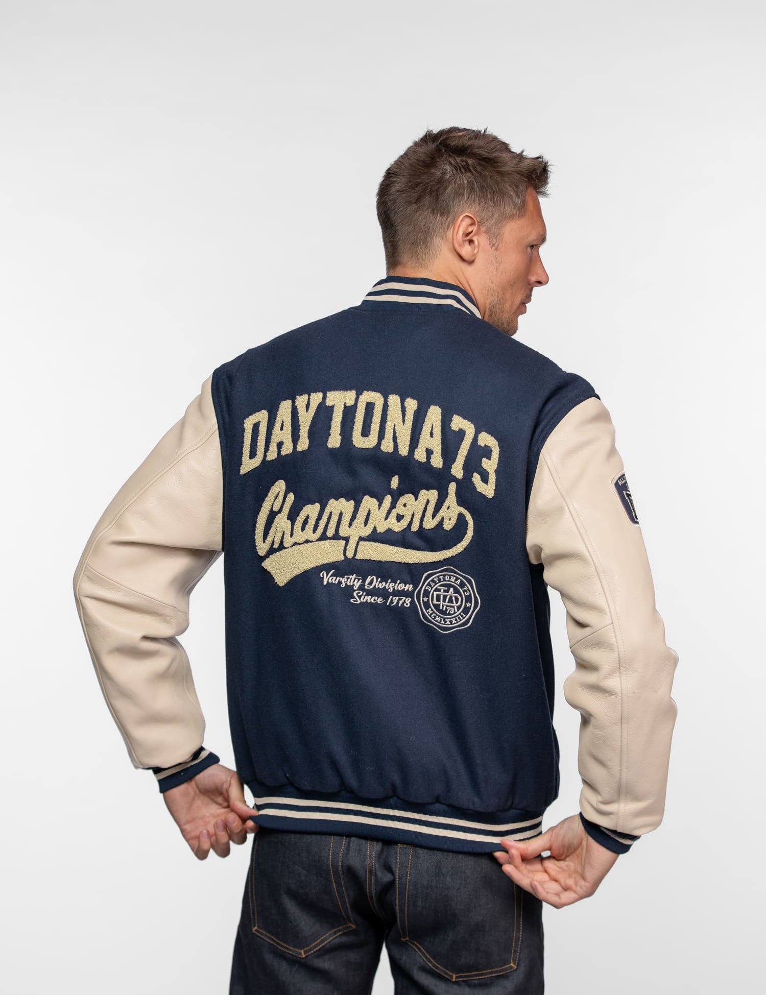 Ethier - Bomber universitaire vintage