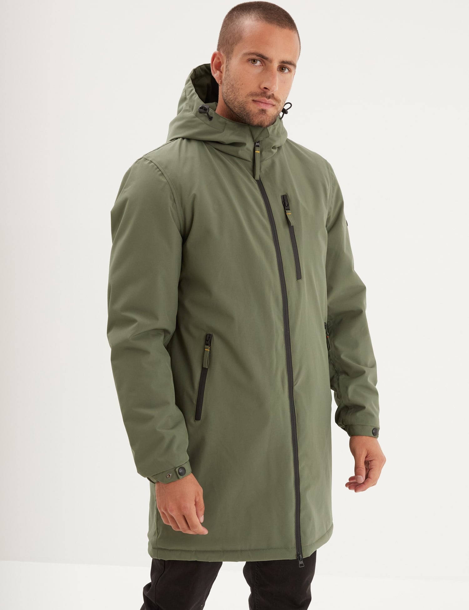 Regen - Parka longue en sherpa