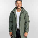 Regen - Parka longue en sherpa