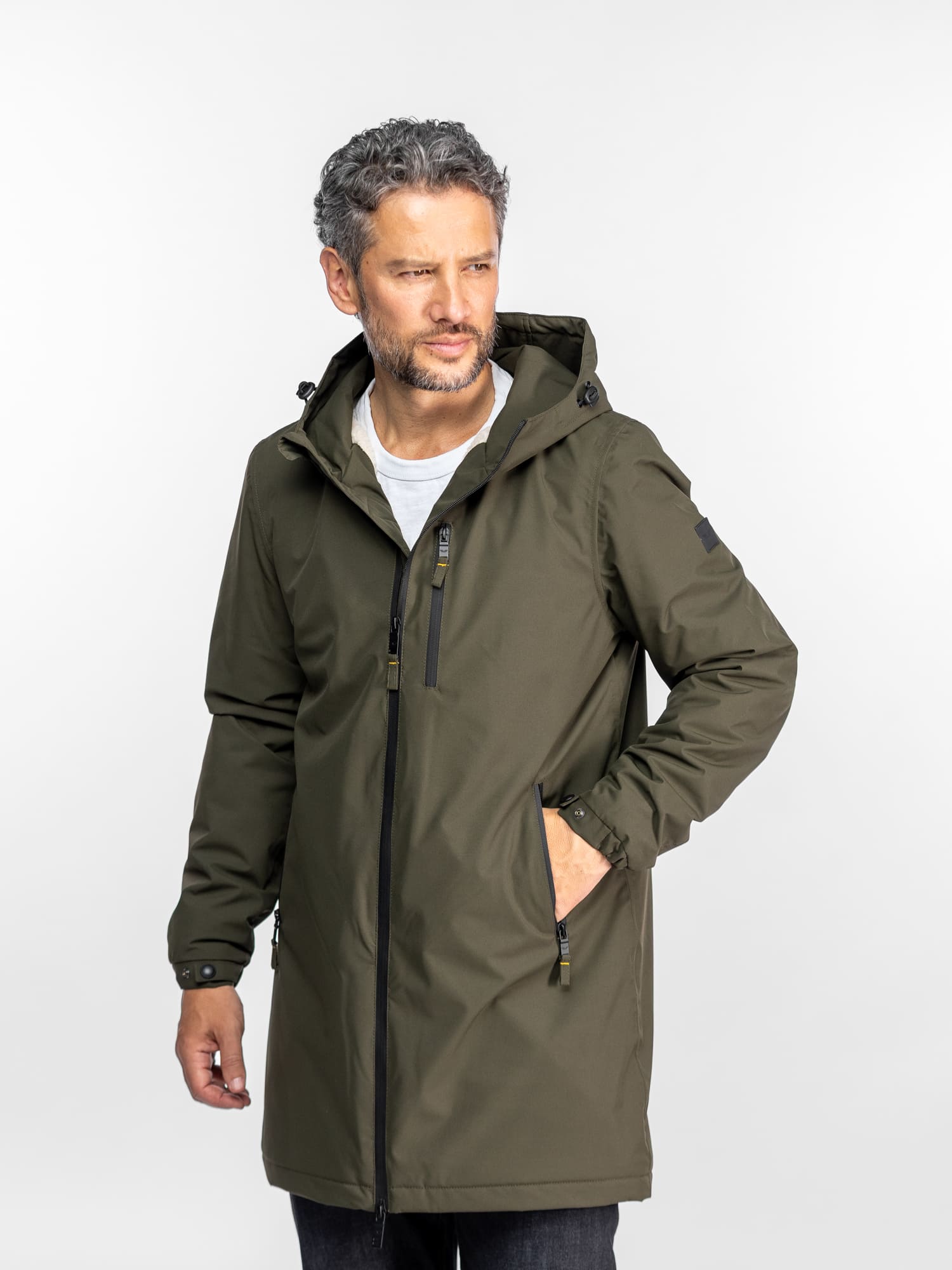 Parka Longue Homme Sherpa Imperméable pour l'Hiver – Daytona 73