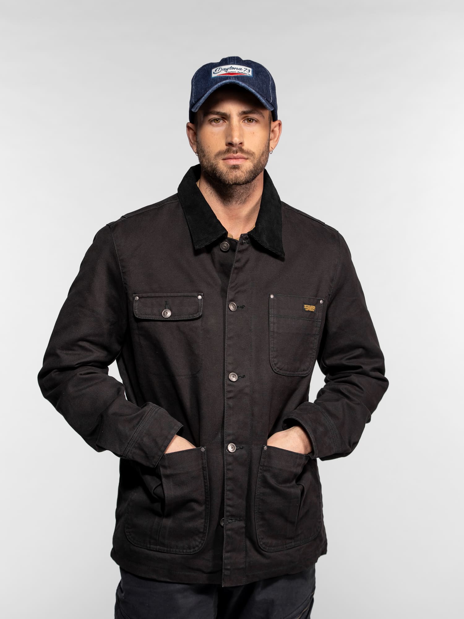 Billie - Canvas worker jacket – Daytona 73