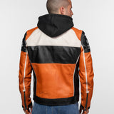 Perez - Blouson cuir motard